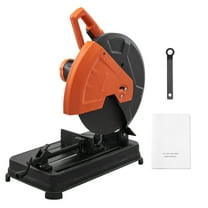 KFFKFF Abrasive Chop Saw, 14"/355mm Blade, 2300W 3600RPM, 0-45?? Angle Adjust, Metal Cut Off Saw for Steel/Rebar/Iron/Aluminum