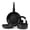 5pcsBlack, variant on 12-Piece Granite Nonstick Cookware Set - Pots & Pans with Frying Pans, Oven Safe & Dishwasher Safe (White)