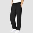 thumbnail image 6 of BFHHYA Teens Boys Girls Ice Silk Pants Twill Chino Pants Casual Straight Leg Sweatpants with Pockets for Youth Size 5-15 Years, 6 of 8