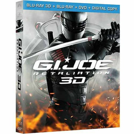 G.I. Joe: Retaliation (3D Blu-ray + Blu-ray + DVD + Digital Copy) (Widescreen)