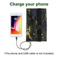 thumbnail image 3 of USB 80W Solar Charger, Foldable Portable Solar Phone Charger, Solar Panel for Phones, Laptop, Black, 3 of 8
