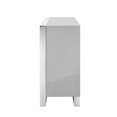 thumbnail image 4 of Posh Living Haukea 4-Door & 2 Adjustable Shelves Modern Wood Sideboard in Gray, 4 of 7