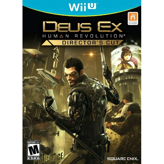 Restored Deus Ex: Human Revolution - Director's Cut (Nintendo Wii U, 2013) (Refurbished)