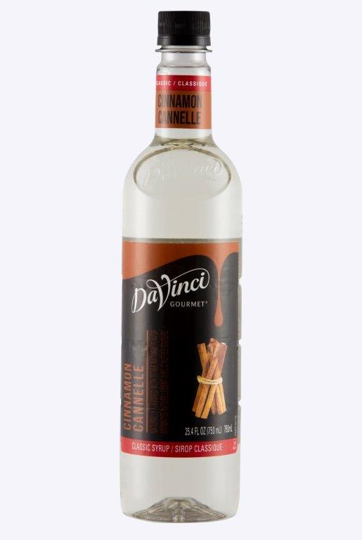 DaVinci Gourmet Classic Syrup, Cinnamon, 750ml