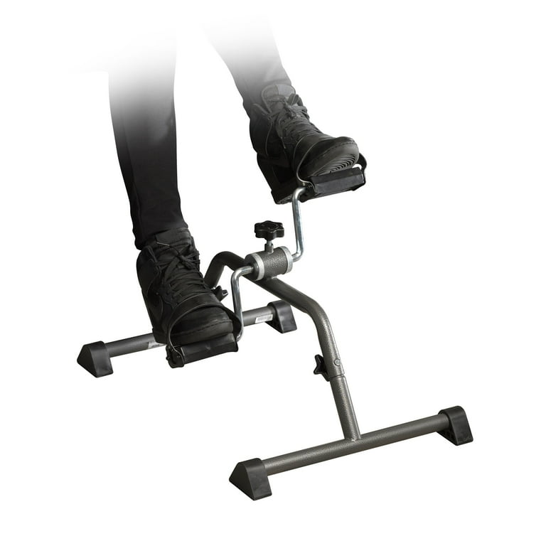 Drive Medical Floor Exercise Peddler with Foot Pedals Silver Vein Finish Walmart
