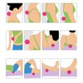 thumbnail image 4 of Wosthever La bola del masaje del maní alivia la fatiga y los músculos EPP seguro para las bolas del masaje de la rehabilitación cervical Uniforme atlético No.1 8*16cm, 4 of 6