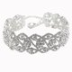 thumbnail image 2 of Rhinestone Choker Necklace Jewelry Adjustable Collar Necklaces Silver Chokers For Women And Girls 26-27s, 2 of 5