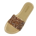 thumbnail image 2 of Censtreet Slides Sandals for Women Basic Slip On Flat Sandals Open Toe Comfort Beach Sandals Slippers for Casual Dressy Summer, 2 of 9
