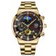 thumbnail image 1 of Reloj de moda para hombre, reloj con calendario, reloj dorado para hombre, reloj de cuarzo para negocios, reloj para estudiantes, 1 of 5