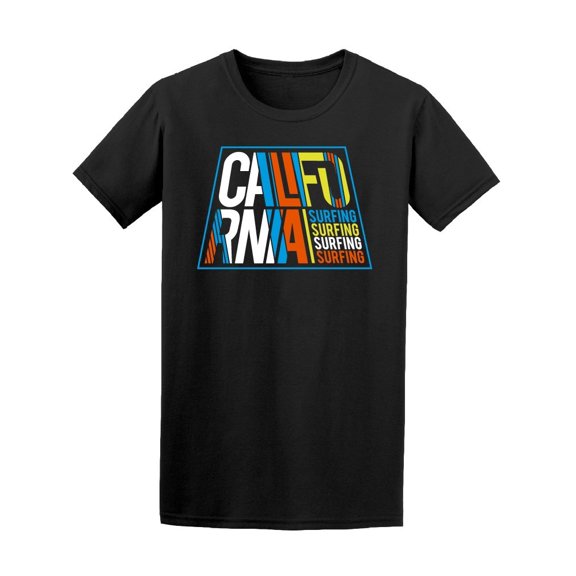 California Surfing Cool Style Tee Men's -Image by Shutterstock