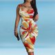 thumbnail image 2 of Vestidos Para Mujer Vestidos Casuales de Moda Estampado Erógeno Hombro Frío Flaco Tanque Sin Mangas Vestido Ajustado Odeerbi ODB156454, 2 of 5