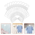 thumbnail image 1 of WASHWEPE 10Pcs Coat Hangers Plastic Protect Shoulder Line For Children's Clothes, 1 of 7