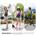 thumbnail image 5 of Duryarhall Women's Sling Crossbody bag Casual Daypack Outdoor Travel Hiking Backpack for Cycling Walking Dog Hiking, 5 of 7