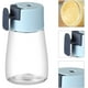 thumbnail image 2 of Botella de pimentero – Dispensador de condimentos tipo empuje | Contenedores cónicos de vidrio con agujeros de vertido ajustables para pimienta blanca negra Lumeon, 2 of 5