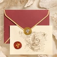thumbnail image 5 of 1 Daffodil Wax Seal Stamp Retro Sealing Stamps Removable Brass Head Seal Stamp with Wooden Handle Sealing Wax for Envelope Greeting Card Letter Wedding Invitations Gift Wrapping Decor, 5 of 9
