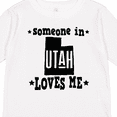 thumbnail image 4 of Inktastic Someone in Utah Loves Me Vacation Boys or Girls Long Sleeve Toddler T-Shirt, 4 of 5