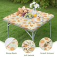 thumbnail image 4 of Colorful Sun Moon Star Planet Pattern Square Fitted Tablecloth with Elastic Edge,Square Table Cover,Washable Elastic Table Cover for Home Kitchen Party Decor 36"x36", 4 of 6