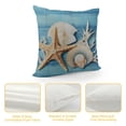 thumbnail image 4 of JEUXUS  Coastal Throw Pillows,Coastal Pillow Covers,Nautical Beach Decorative Throw Pillow Cover,Nautical Pillows,Nautical Beach House Bed Room Decor Pillowcase, 4 of 5