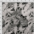 thumbnail image 4 of oneOone Cotton Silk Dusty Gray Fabric Leaves Quilting Supplies Print Sewing Fabric By The Yard 42 Inch Wide, 4 of 6