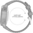 thumbnail image 4 of AIYOCK Compatible with Garmin Fenix 6/6 Pro/5/5 Plus Band, 22mm Unisex Silicone Watch Band for Forerunner 935/Approach S60, 4 of 6