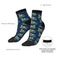 thumbnail image 6 of Naloa Skateboard Rides Cartoon Lobster Ankle Socks for Women Non Slip Socks No Show Socks Classic Low Cut Casual Socks Casual Socks, 6 of 7