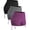 #21: Black,Grey,Purple, variant on Cadmus Women's 3 Pack High Waist Athletic Shorts Yoga Spandex Gym Workout Shorts with Pockets,Grey,Black,Dark Green,XX-Large