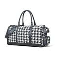 thumbnail image 1 of Sac de Voyage Jacquard Noir et Blanc, 1 of 12