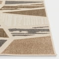 thumbnail image 4 of Loomaknoti Fortune Elawynz 5' x 7' Beige Geometric Indoor/Outdoor Area Rug, 4 of 5