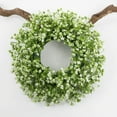 thumbnail image 6 of Spring Artificial Wreath, Fall Wreath Hanging Ornaments, Bohemian Farmhouse Wall Decor Wedding Hanging Porch Home Window Wall Farmhouse Indoor Outdoor Decor 13.78 Inch, 6 of 8