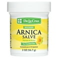 thumbnail image 2 of (3 pack) De La Cruz Arnica Salve Moisturizer for Cracked Skin, for Dry and Cracked Hands, Elbows and Feet, 2 oz Jar, 2 of 11