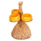 thumbnail image 2 of Naiovety Calabaza de Halloween Snack Bowl Stand Snack Basket con 3 cuencos en forma de calabaza para fiestas de cumpleaños panadería Navidad Kits de decoración para fiestas No.2 Naiovety HA027574-02, 2 of 6