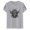 Light Gray, variant on Trendfront Womens Summer Crew Neck Short Sleeve Tops Cute Cow Animal Pattern Print Tees Casual Holiday Vacation Wear T-Shirts