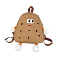 thumbnail image 3 of Mochila escolar con diseño de para niñas, ideal como regalo para el Día del Niño. Marrón, 3 of 8