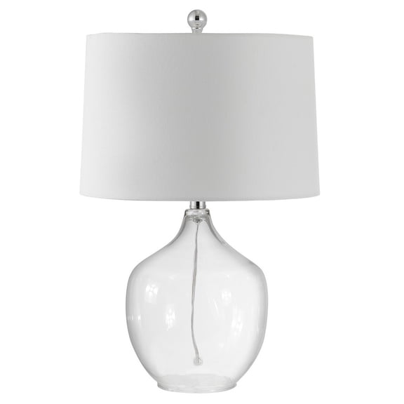 SAFAVIEH Orlen 23.5 in. Classic Contemporary Table Lamp, Clear