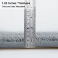 thumbnail image 6 of PiccoCasa Memory Cotton Bath Kitchen  Bathroom  Mat Pad Carpet Rug Doormat 2 in 1 Gray, 6 of 8