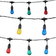 Holiday Time Multicolor Ultra Bright LED Cafe Style Christmas Lights