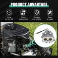 thumbnail image 4 of New Carburetor Carb 15003-7041 15003-7077 Replacement For Kawasaki FH601V 4-Cycle Engine Mower, 4 of 5