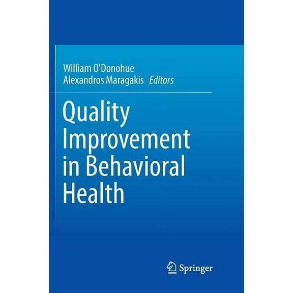 Quality Improvement in Behavioral Health, (Paperback)