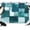 Teal Green, variant on 7x5ft Photo Backdrop, Abstract Geometric Soft Polyester Backdrop Curtains Photography Backdrops, Vintage Minimalist Patchwork Art Teal Green Brushed Background for Photoshoots Studio Video Portrait