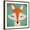 Brown Frame, variant on Art.com Fox Stretched Canvas Print Wall Art by Ryan Fowler, 30" x 30"
