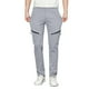 thumbnail image 5 of Pantalones largos para hombre, de color liso, de seda helada, elásticos, con cordón, informales, deportivos, para hombre, 5 of 6