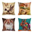 thumbnail image 2 of Fiudx Ofertas Del Día Funda De Almohada Nueva De Pascua, Funda De Almohada De Piel De Melocotón, Funda De Respaldo, 2 of 2