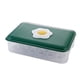 thumbnail image 4 of Bandeja para huevos con tapa Macarena 24 rejillas organizador de huevos para nevera verde, 4 of 8
