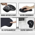 thumbnail image 4 of Mousepad Tapete Ergonómico Con Soporte De Muñeca De Gel Antideslizante, 4 of 9