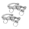 thumbnail image 5 of 2PCS 1/2in Oarlock Socket 316 Stainless Steel Polished Finish Side Mount for Yacht RV Marine, 5 of 5