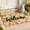 Orange14, variant on Tuvgenk Carrot Floor Mats & Doormats Orange Non Slip Washable Rug Easy Clean Rectangle Nylon,Spandex for Living Room Bedroom