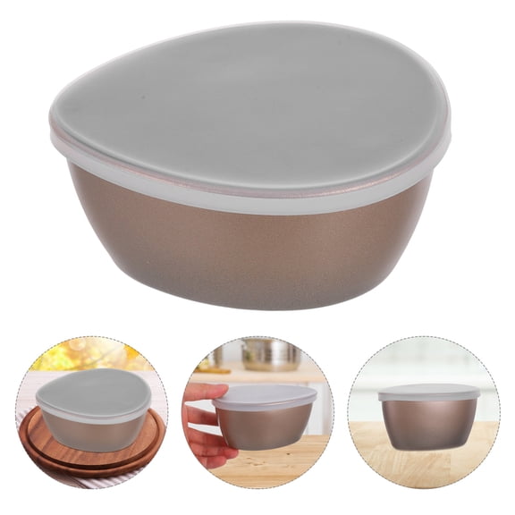 WASHWEPE Mini Baking Cups Egg Bowl Rose Gold 1 Set