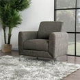 thumbnail image 2 of Furniture of America Calla Chaise d'Appoint Moderne en Marron, 2 of 3