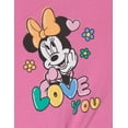 thumbnail image 4 of Disney Minnie Mouse T-Shirt and Gauze Shorts Outfit Set Toddler to Big Kid, 4 of 4