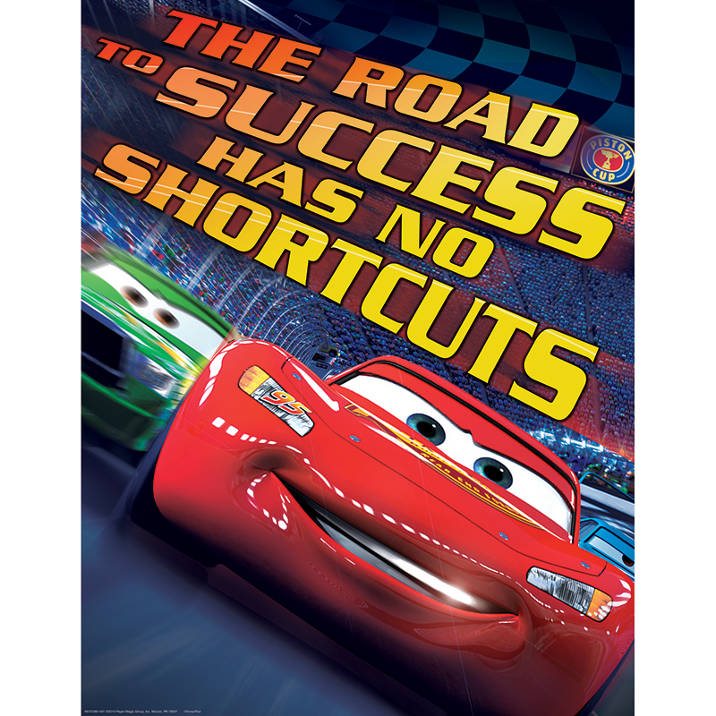 Eureka EU837041 Cars Road To Success 17X22 Poster